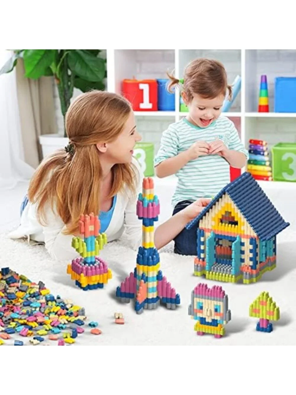 STEM Educational Building Blocks Set - 1120pcs Creative Construction Toy